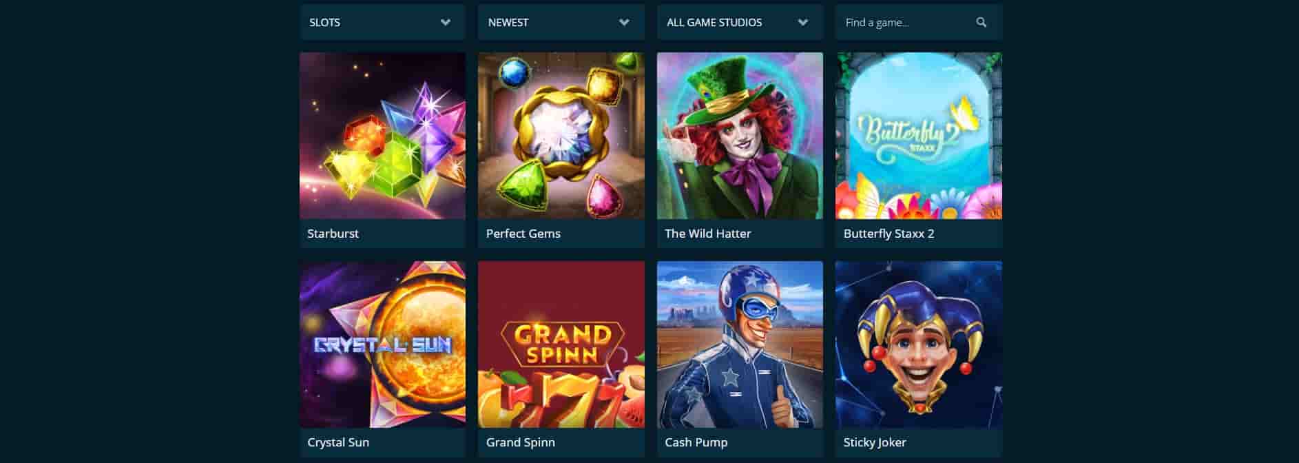 Casino land games variety