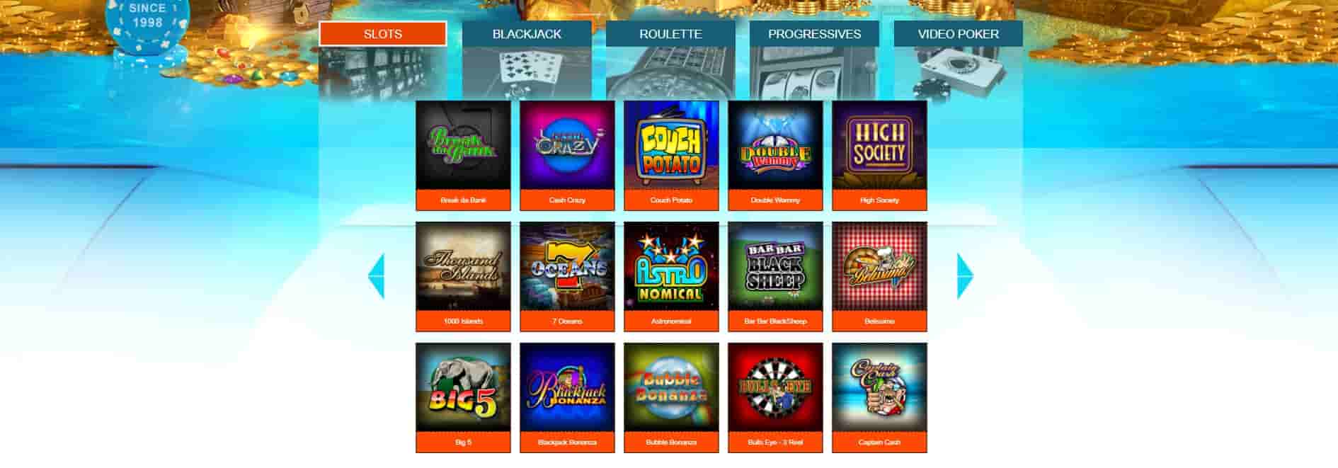 Lucky Nugget casino games