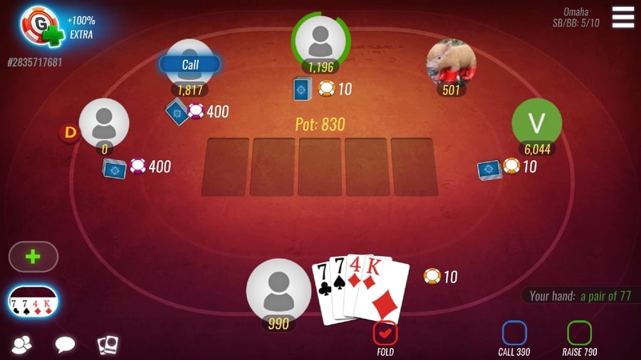 Poker Omaha online