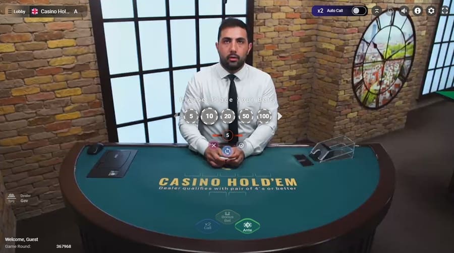 poker live dealers